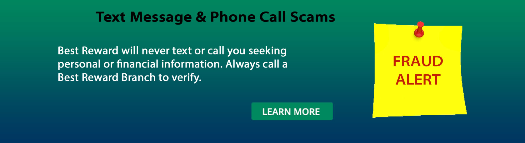 Fraud Alert: Text Message & Phone Call Scams
