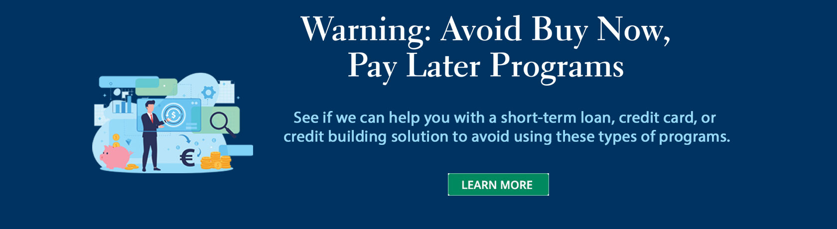 Avoid Buy Now, Pay Later Programs